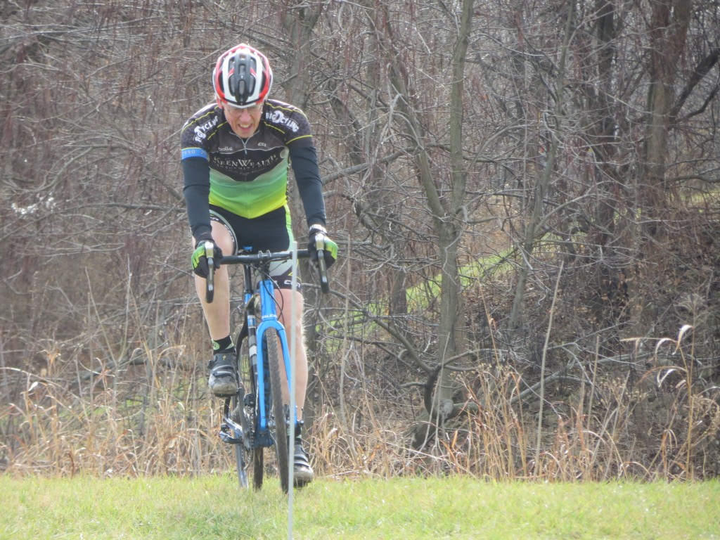 Bill rides for Big D Racing, but I look forward to seeing him in a Rodeo 2.0 kit this year.  He's rocking a brand new carbon Raleigh CX bike with Di2.  I hope to be doing the same when I'm 72.