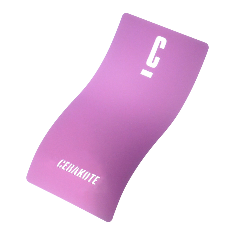 A curved purple ceramic coating applicator with the text 'CERAKOTE' printed in white.